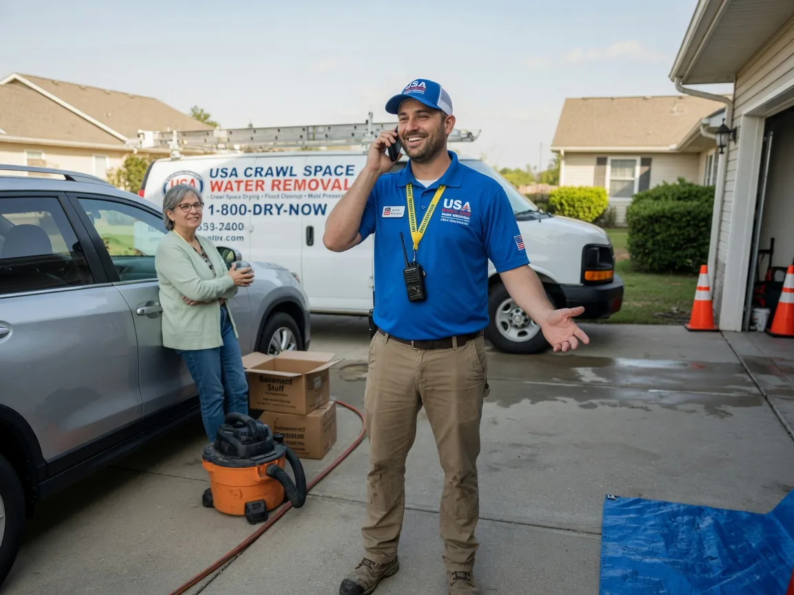 Crawl Space Water Removal Green, KS FAQs